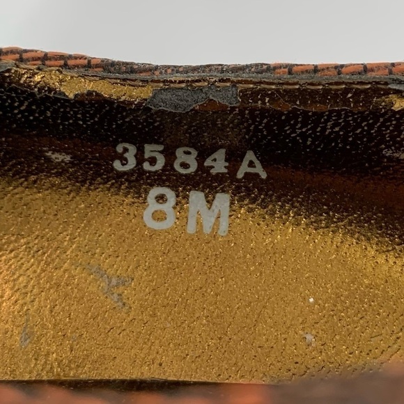 J. Renee couture Collection heels 8 multicolored south western vintage 70s 80s - Picture 10 of 11